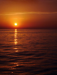 Image showing Sunset