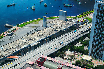 Image showing Hong Kong modern city