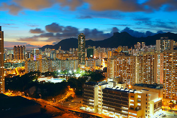 Image showing Hong Kong modern city