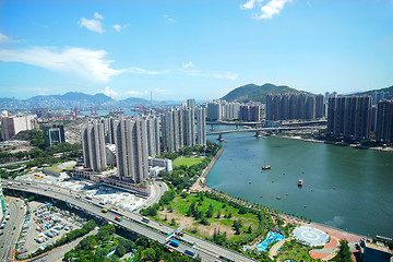 Image showing hong kong city at day