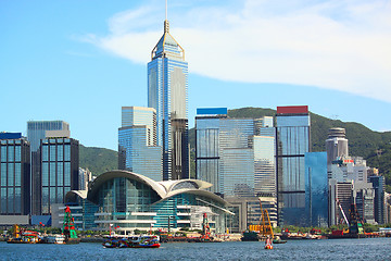 Image showing hong kong city at day