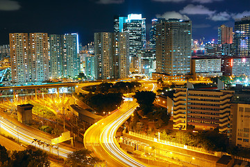 Image showing Hong Kong modern city