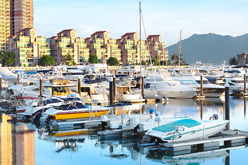 Image showing yachts in the golden coast