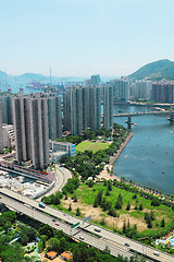 Image showing Hong Kong modern city