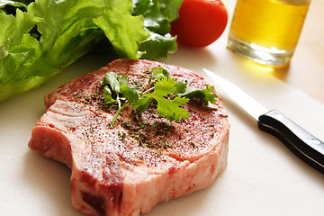 Image showing Ribeye steak