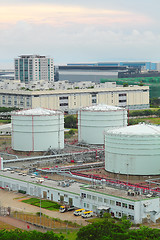 Image showing oil tank at day