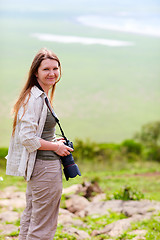 Image showing Nature photographer portrait