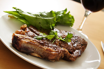 Image showing Grilled steak