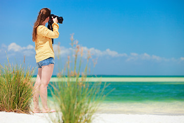 Image showing Nature photographer portrait