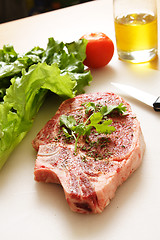 Image showing Ribeye steak