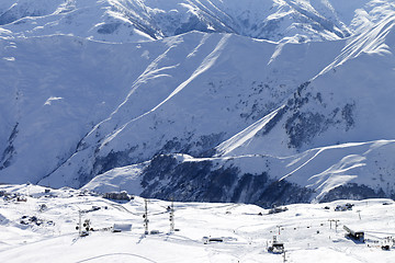 Image showing Views of ski resort