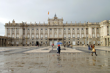 Image showing Royal palace in Madrid