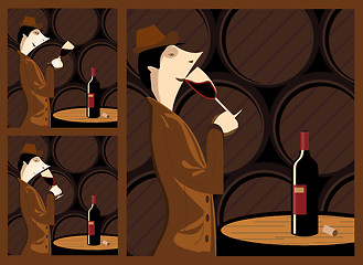 Image showing Wine tasting