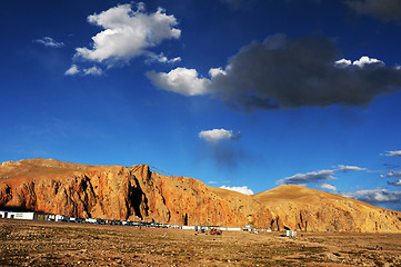 Image showing Landscape in Tibet