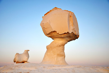 Image showing White Desert in Egypt