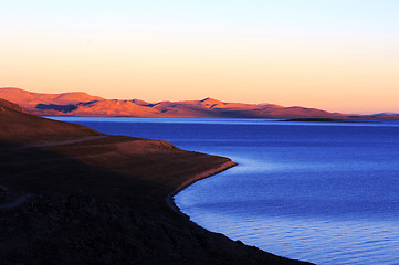 Image showing Landscape in Tibet