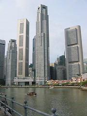 Image showing Boat Quay @ Singapore