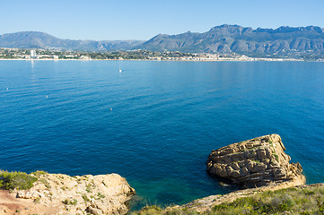 Image showing Costa Blanca bay