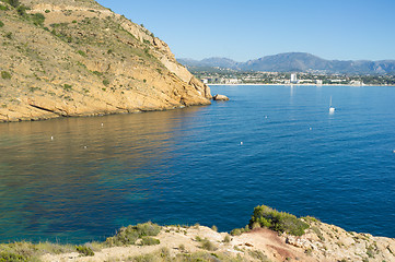 Image showing Altea bay, Costa Blanca