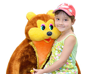 Image showing The Child and toy