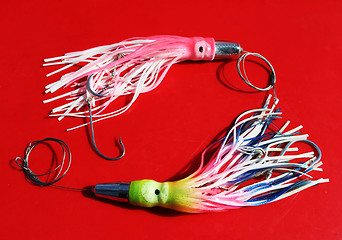 Image showing Fishing lures