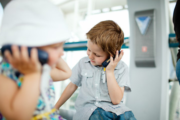 Image showing Kids on excursion