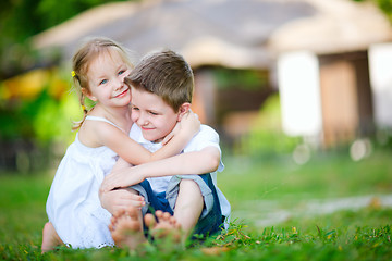 Image showing Adorable happy kids