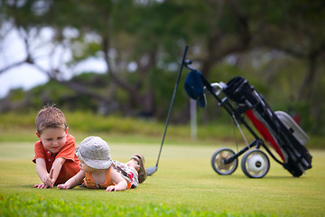 Image showing Golf with Kids