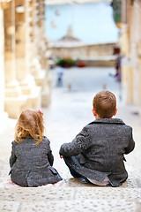 Image showing Kids outdoors