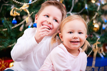 Image showing Happy kids portrait