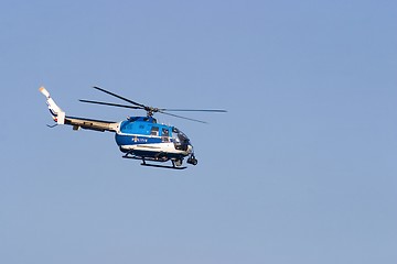 Image showing Police helicopter