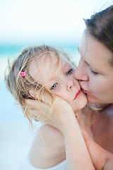 Image showing Mother and daughter portrait