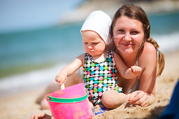 Image showing Beach vacation