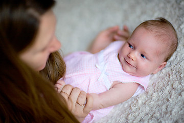 Image showing First smile