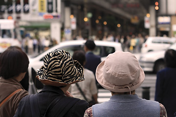 Image showing Japanese senior girlfriends