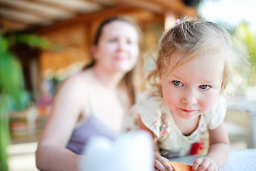 Image showing Little girl casual portrait