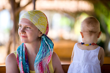 Image showing Mother and daughter