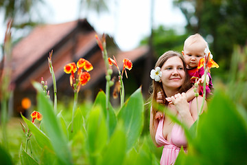 Image showing Mother and daughter