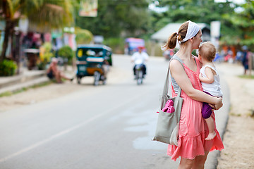 Image showing Family travel