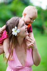 Image showing Mother and daughter