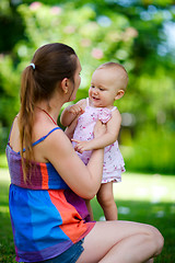 Image showing Mother and daughter