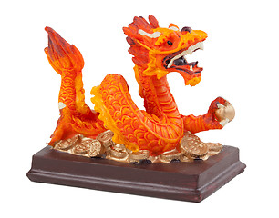 Image showing Dragon statuette