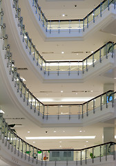 Image showing multi-storey shop interior