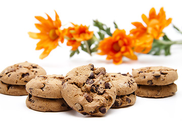 Image showing Cookies with flowers