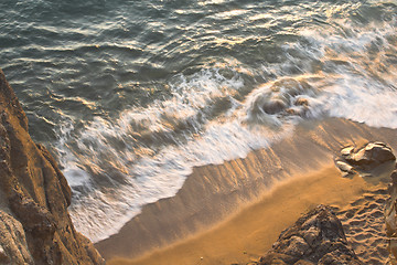 Image showing beach in brittany