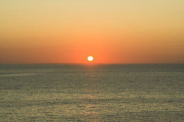 Image showing sunset