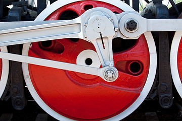 Image showing red wheel