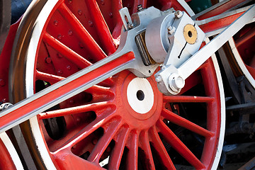 Image showing red wheel