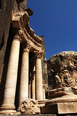 Image showing Ancient Roman time theater Relics in Syria