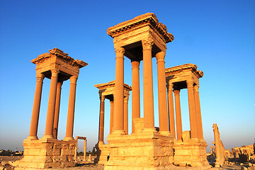 Image showing Relics of Palmyra in Syria